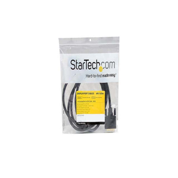 StarTech.com 6ft DisplayPort to DVI Cable Adapter - DP2DVI2MM6 - Image 3
