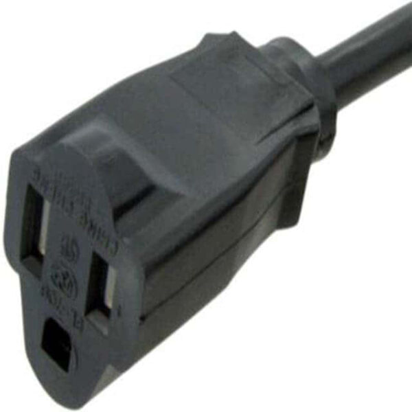 StarTech.com 6ft Power Extension Cord 5-15R to 5-15P - PAC1016 - Image 2