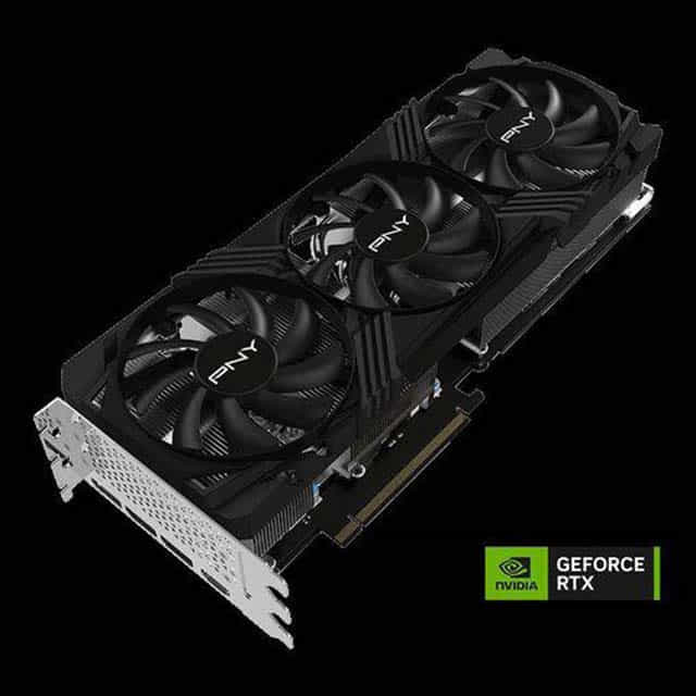 PNY GeForce RTX 4070 Ti 12GB Verto LED Triple Fan - VCG4070T12TFXPB1 - Image 2